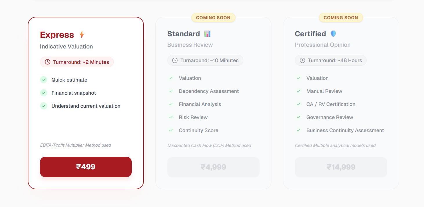 MyValue input forms