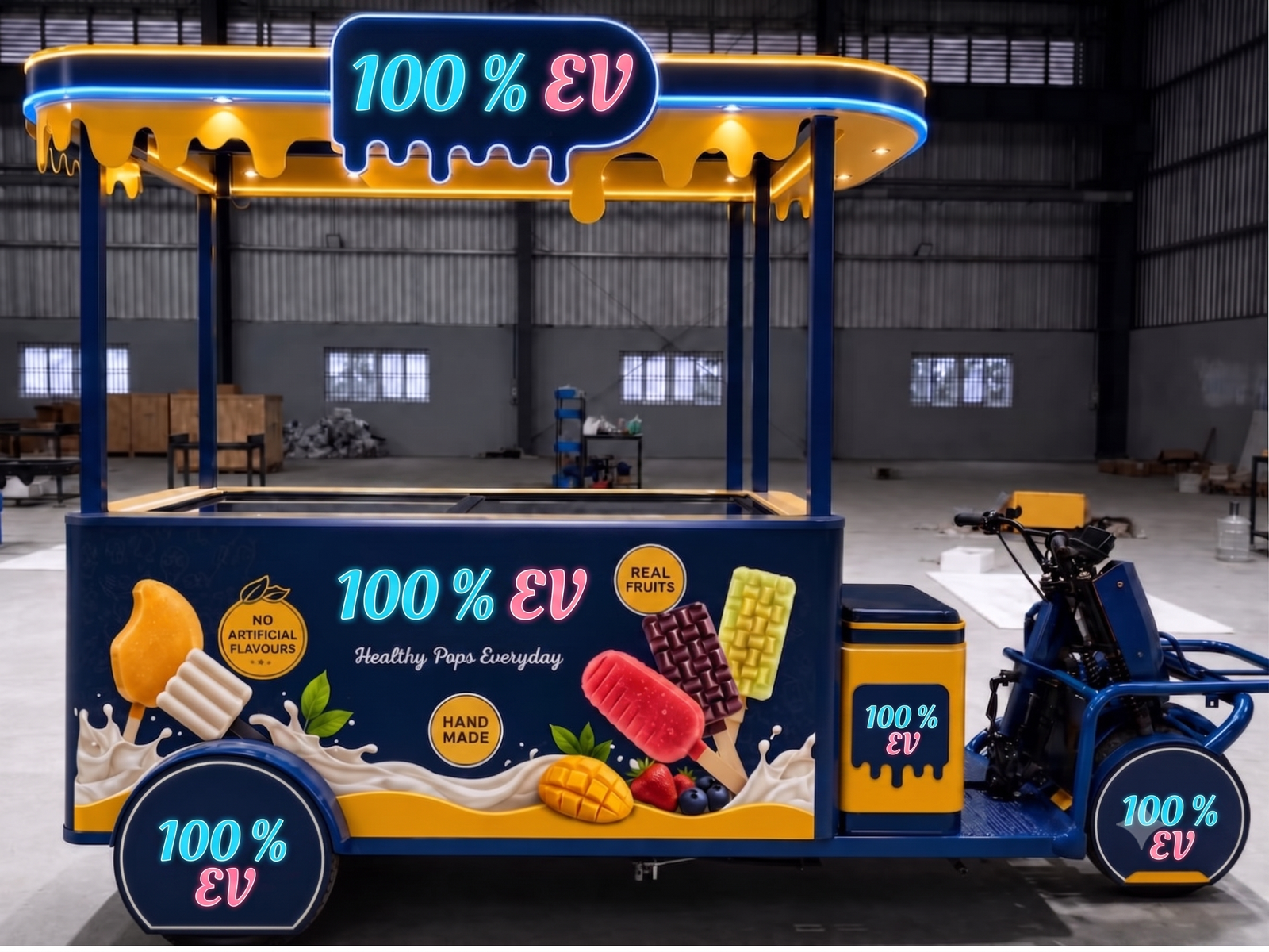 Business on Wheels electric vending cart